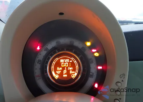 2013 Fiat 500 Pop из США, поврежденный, VIN 3C3CFFAR8DT741117